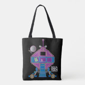 Aqua Teen Hunger Force Mooninites Car Tote Bag (Achterkant)