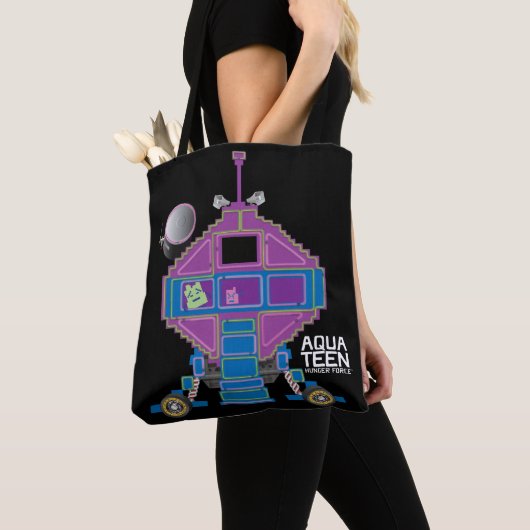 Aqua Teen Hunger Force Mooninites Car Tote Bag (Dichtbij)