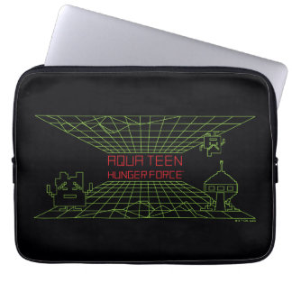 Aqua Teen Hunger Force Mooninites Game Logo Laptop Sleeve