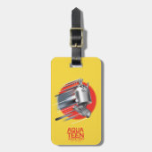 Aqua Teen Hunger Force Rabbot Bagagelabel (Voorkant verticaal)