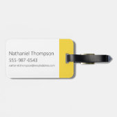 Aqua Teen Hunger Force Rabbot Bagagelabel (Achterkant horizontaal)