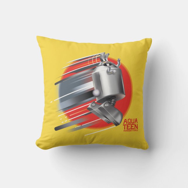 Aqua Teen Hunger Force Rabbot Kussen (Voorkant)