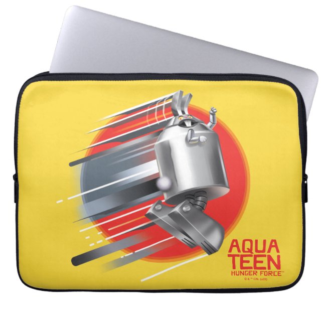 Aqua Teen Hunger Force Rabbot Laptop Sleeve (Voorkant)