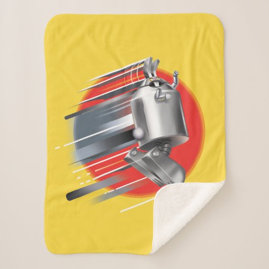 Aqua Teen Hunger Force Rabbot Sherpa Deken (Voorkant)