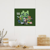 Aqua Teen Hunger Force Villains Poster (Keuken)