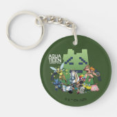 Aqua Teen Hunger Force Villains Sleutelhanger (Voorkant)