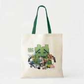 Aqua Teen Hunger Force Villains Tote Bag (Voorkant)