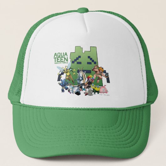 Aqua Teen Hunger Force Villains Trucker Pet (Voorkant)