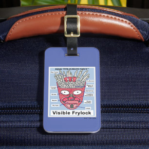 Aqua Teen Hunger Force Visible Frylock Poster Bagagelabel
