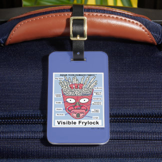 Aqua Teen Hunger Force Visible Frylock Poster Bagagelabel