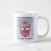 Aqua Teen Hunger Force Visible Frylock Poster Grote Koffiekop (Rechts)