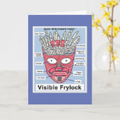 Aqua Teen Hunger Force Visible Frylock Poster Kaart (Gele Bloem)