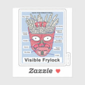 Aqua Teen Hunger Force Visible Frylock Poster Sticker (Vel)