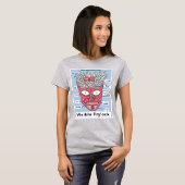 Aqua Teen Hunger Force Visible Frylock Poster T-shirt (Voorkant volledig)