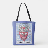 Aqua Teen Hunger Force Visible Frylock Poster Tote Bag (Achterkant)