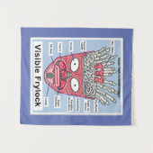 Aqua Teen Hunger Force Visible Frylock Poster Wandkleed (Voorkant (horizontaal))