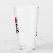 Aqua Teen Hunger Force zei: "Doe wat nu?" Glas (Links)