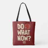 Aqua Teen Hunger Force zei: "Doe wat nu?" Tote Bag (Achterkant)