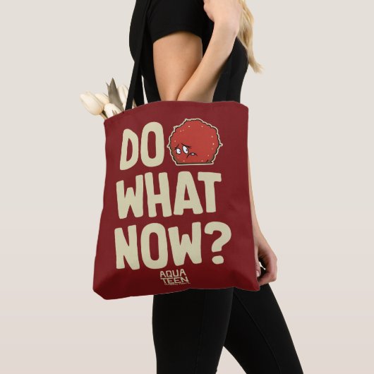 Aqua Teen Hunger Force zei: "Doe wat nu?" Tote Bag (Dichtbij)