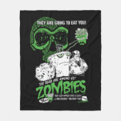 Aqua Teen Hunger Force Zombies Poster Fleece Deken (Voorkant)