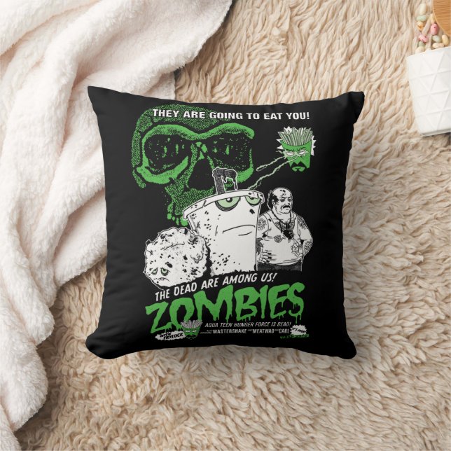 Aqua Teen Hunger Force Zombies Poster Kussen (Deken)