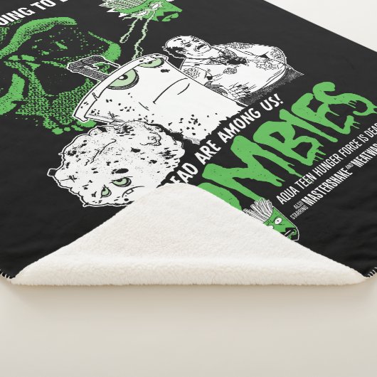 Aqua Teen Hunger Force Zombies Poster Sherpa Deken (3/4)
