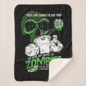 Aqua Teen Hunger Force Zombies Poster Sherpa Deken (Voorkant)