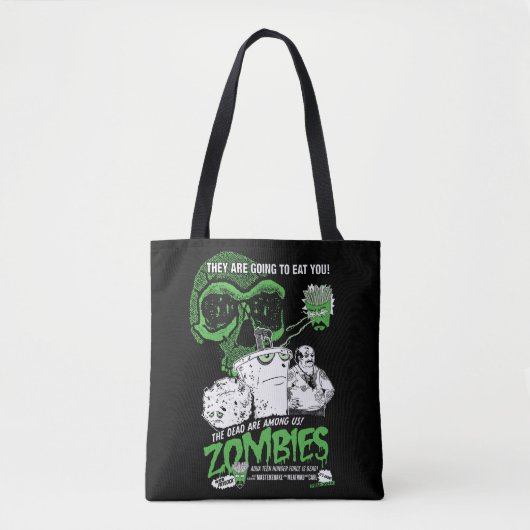 Aqua Teen Hunger Force Zombies Poster Tote Bag (Voorkant)