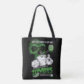 Aqua Teen Hunger Force Zombies Poster Tote Bag (Achterkant)