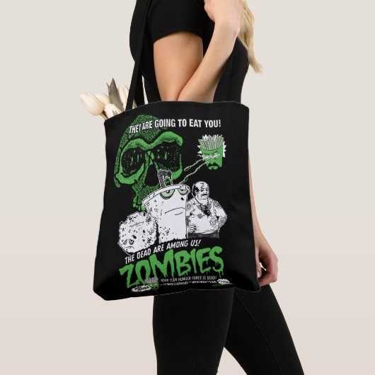 Aqua Teen Hunger Force Zombies Poster Tote Bag (Dichtbij)