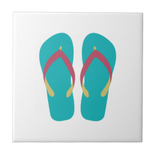 Aqua Teenslippers Tegeltje