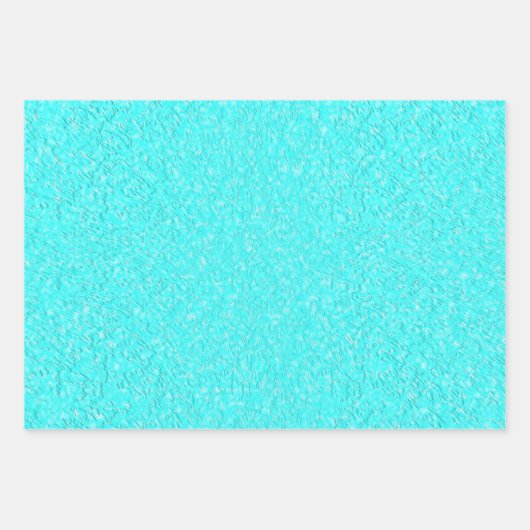 Aqua Texture Inpakpapier Vel (Voorkant 2)