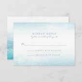 Aqua Tides | WATERVERF RSVP (Voorkant / Achterkant)