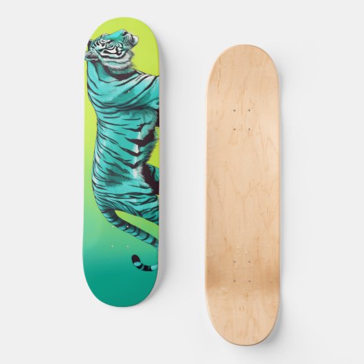 Aqua Tiger 1 Persoonlijk Skateboard (Voorkant)