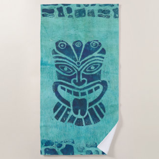 Aqua Tiki Beach Towel Strandlaken