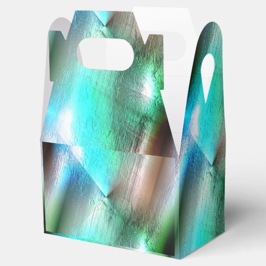 Aqua to wooded texture with digital rough and line bedankdoosjes (Geopend)