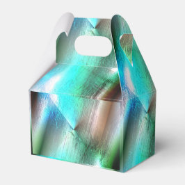 Aqua to wooded texture with digital rough and line bedankdoosjes