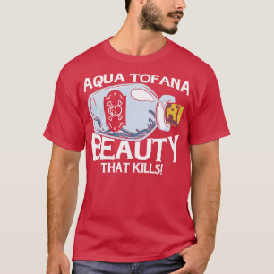 Aqua Tofana complottheoriste gif bottellijn T-shirt