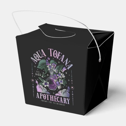 Aqua Tofana Favoriete Box Bedankdoosjes (Achterkant)