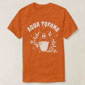 Aqua Tofana Line Art Poison Bottle Crime Fan T-shirt (Design voorkant)