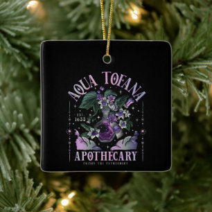 Aqua Tofana-Ornament Keramisch Ornament