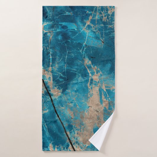 Aqua tone onyx marmer badhanddoek (Badhanddoek)