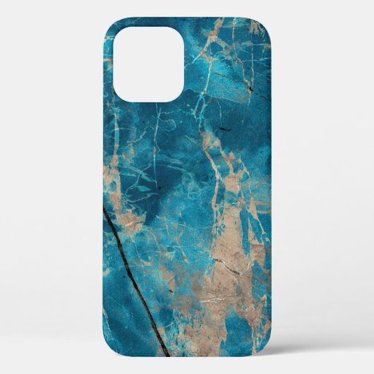 Aqua tone onyx marmer Case-Mate iPhone case (Achterkant)