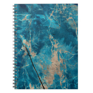 Aqua tone onyx marmer notitieboek