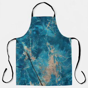 Aqua tone onyx marmer schort