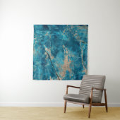 Aqua tone onyx marmer wandkleed (In situ)