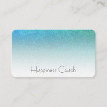 *~* AQUA TURQUOISE BLUE White Gradient Glitter