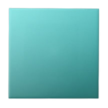Aqua Turquoise Dipped Color Ombre