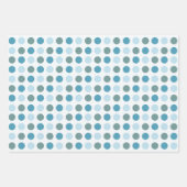 Aqua Turquoise Wrapping Paper Sheets (Voorkant 2)