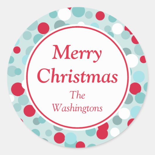 Aqua Vakantie Stickers (Voorkant)